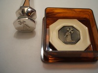 Hand made Sterling silver desk seal
